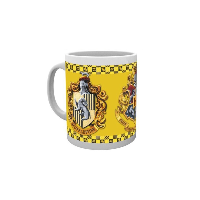 Cana Harry Potter - Hufflepuff , 300ml, Multicolor