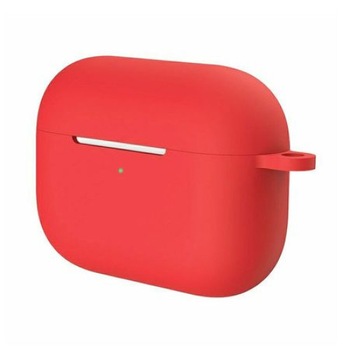 Husa suport pentru casti Apple AirPods Pro/AirPods 3, Rosu Husa suport pentru casti Apple AirPods Pro/AirPods 3, Rosu