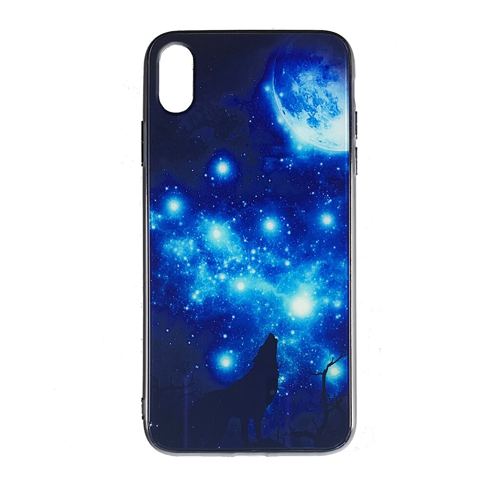 Husa Iphone Xr silicon cu sticla lup Multicolor