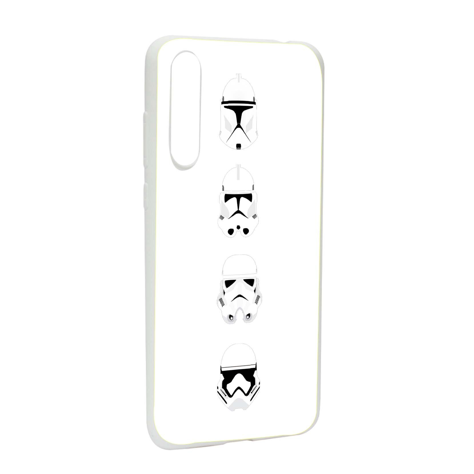 Husa de protectie Star Wars - Trooper, Movie pentru Huawei P20, rezistenta la uzura, anti-alunecare, din silicon Premium, W396