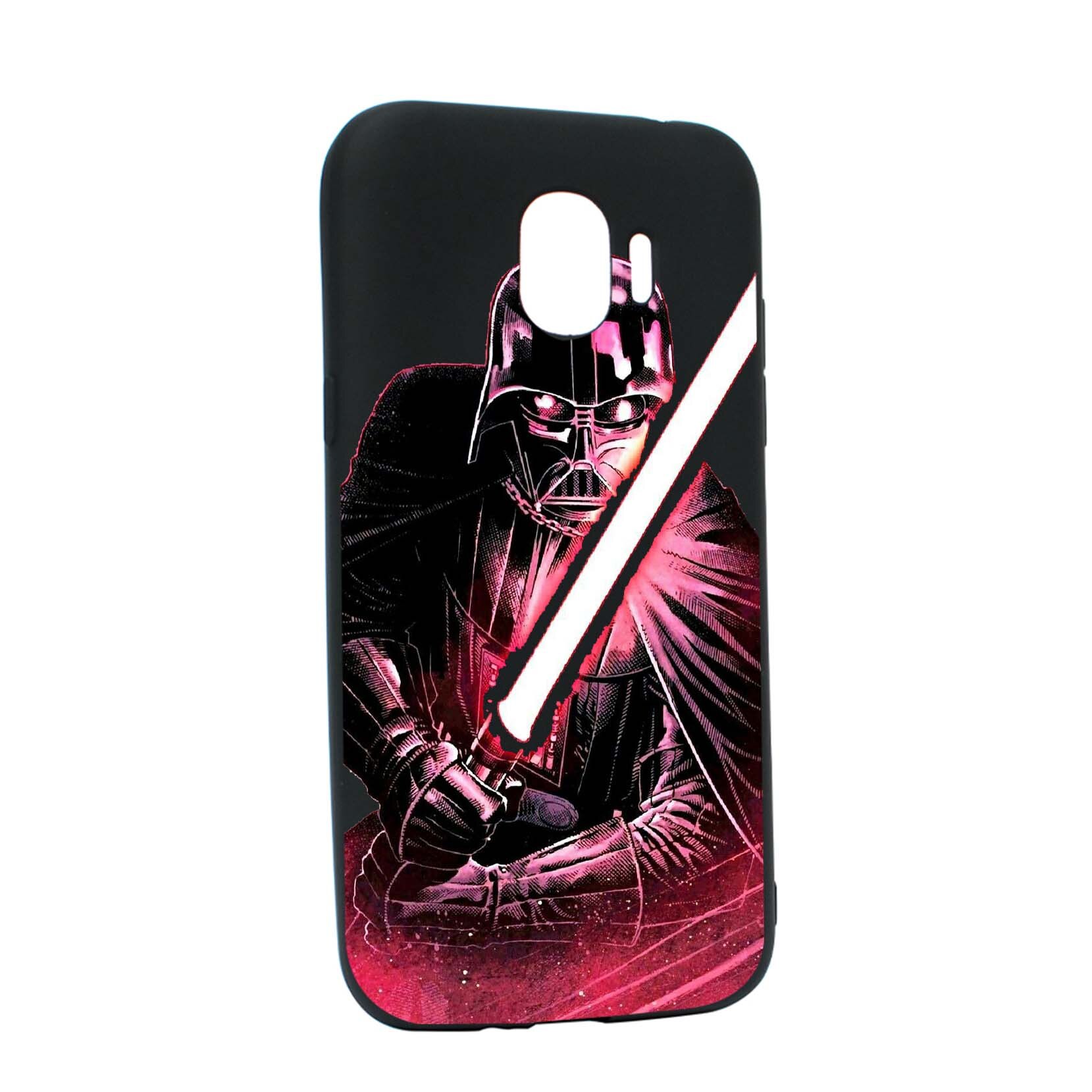 Husa de protectie Star Wars - Darth Vader, Movie pentru Samsung Galaxy J4 2018, rezistenta la uzura, anti-alunecare, din silicon Premium, B397