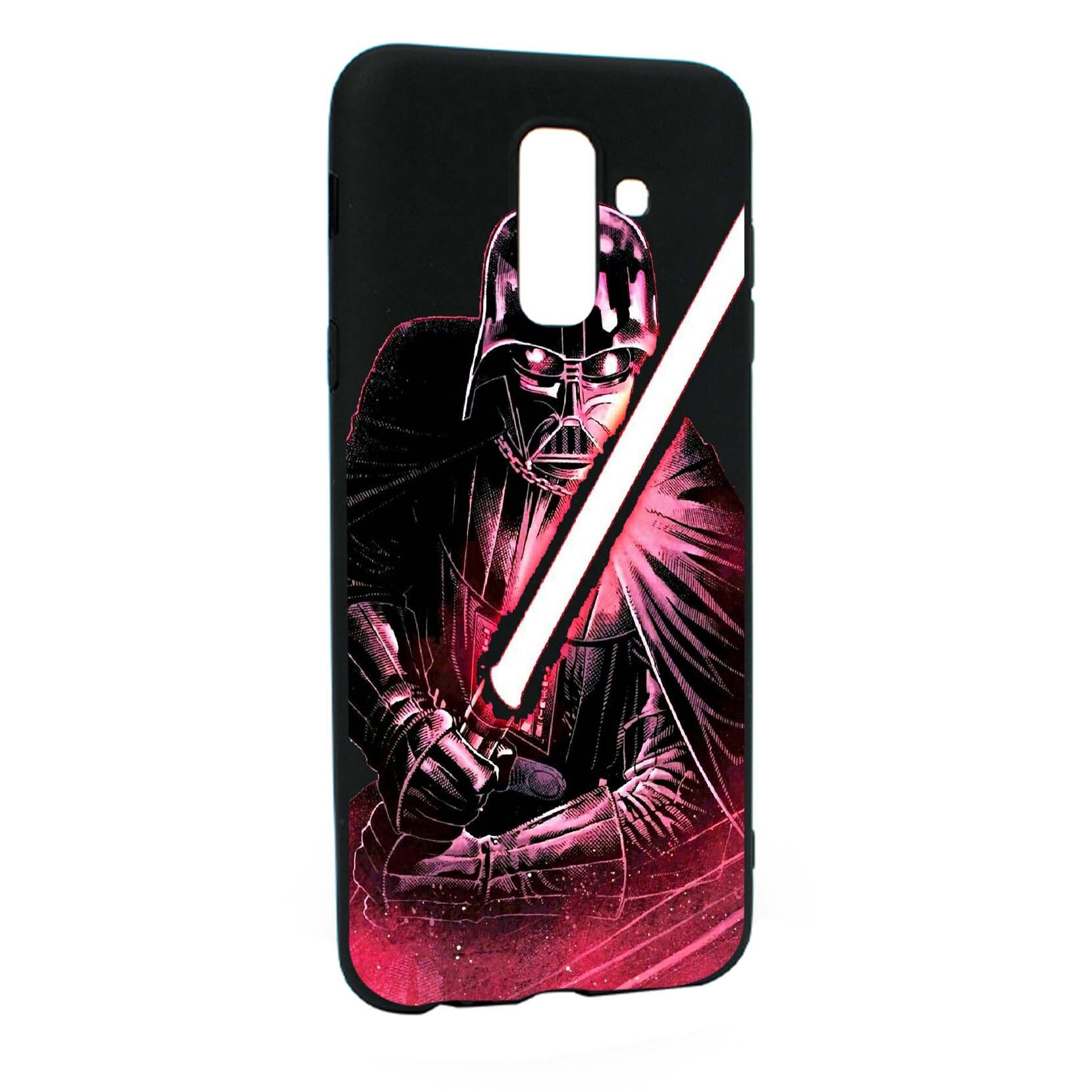 Husa de protectie Star Wars - Darth Vader, Movie pentru Samsung Galaxy A6 PLUS / Galaxy J8 2018, rezistenta la uzura, anti-alunecare, din silicon Premium, B397