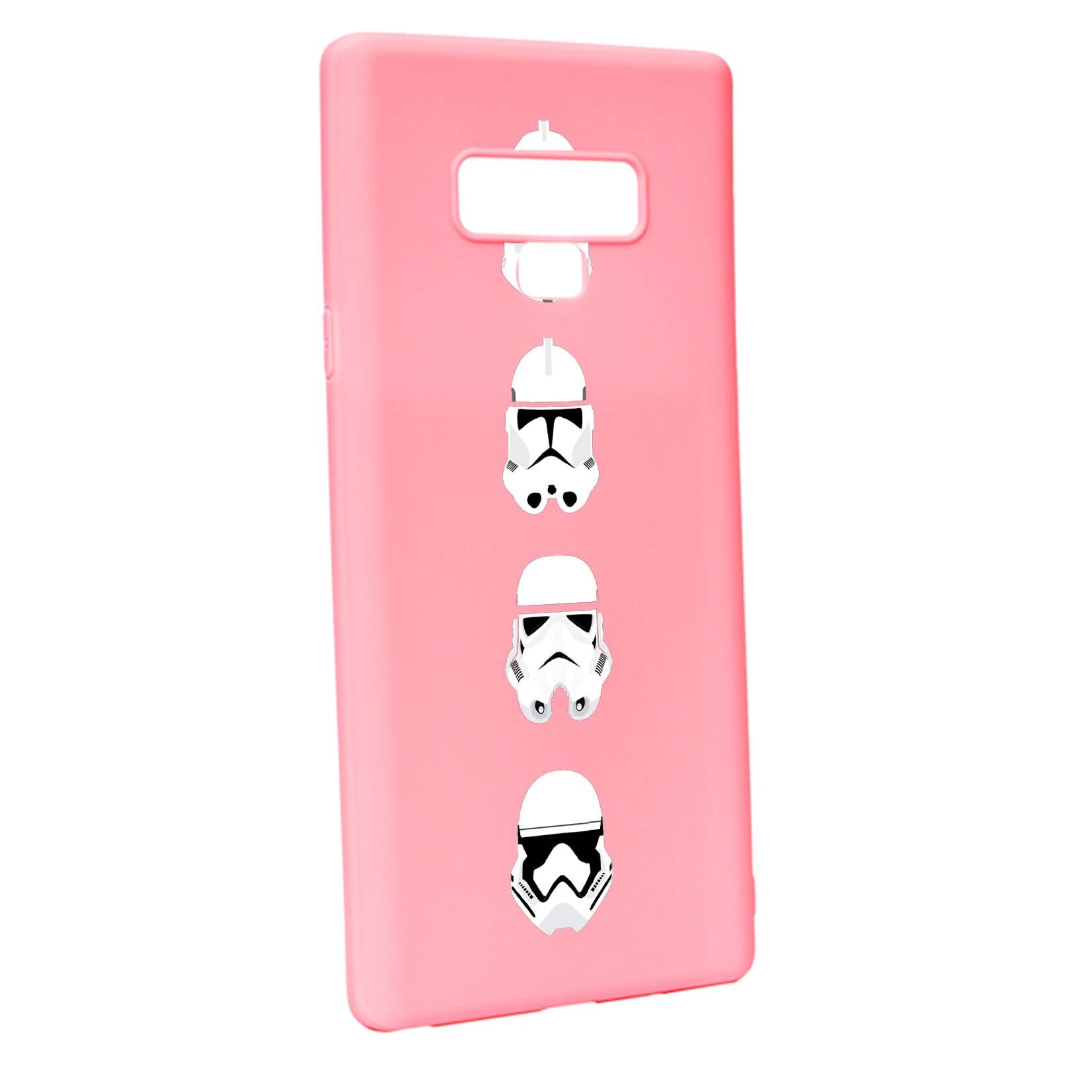 Husa de protectie Star Wars - Trooper, Movie pentru Samsung Galaxy Note 9, rezistenta la uzura, anti-alunecare, din silicon Premium, P396