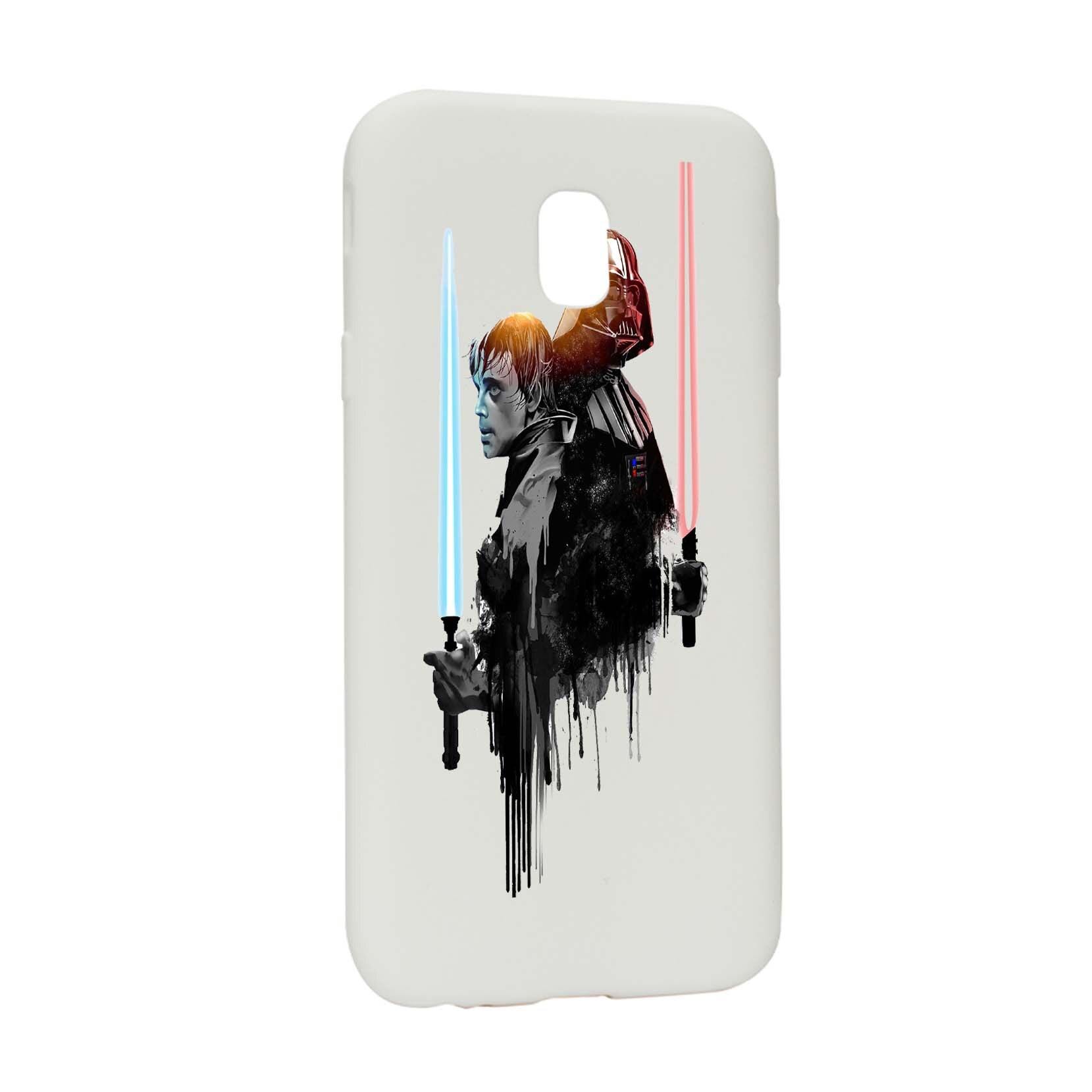 Husa de protectie Star Wars - Luke, Movie pentru Samsung Galaxy J3 2018, rezistenta la uzura, anti-alunecare, din silicon Premium, W398