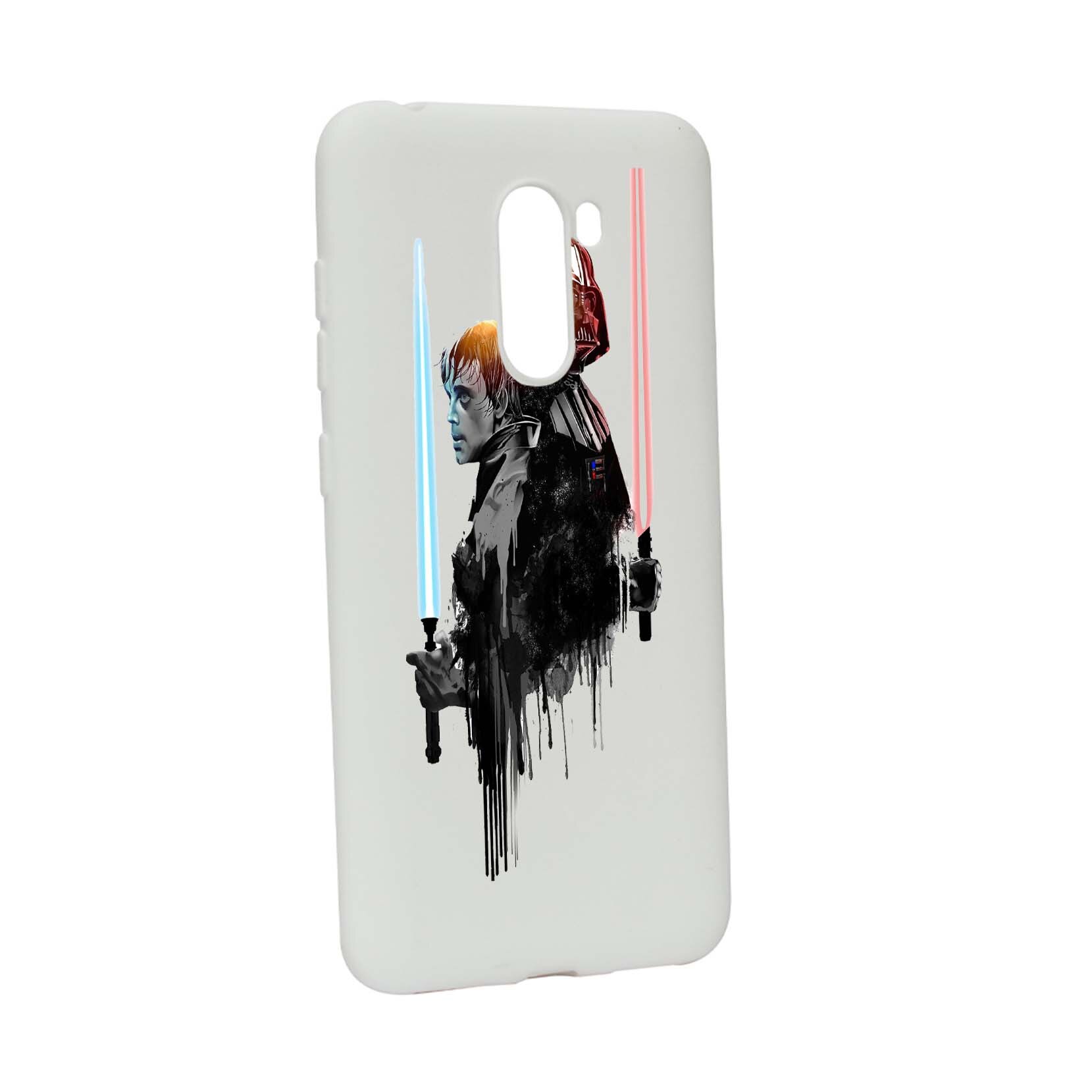 Husa de protectie Star Wars - Luke, Movie pentru Xiaomi PocoPhone F1, rezistenta la uzura, anti-alunecare, din silicon Premium, W398