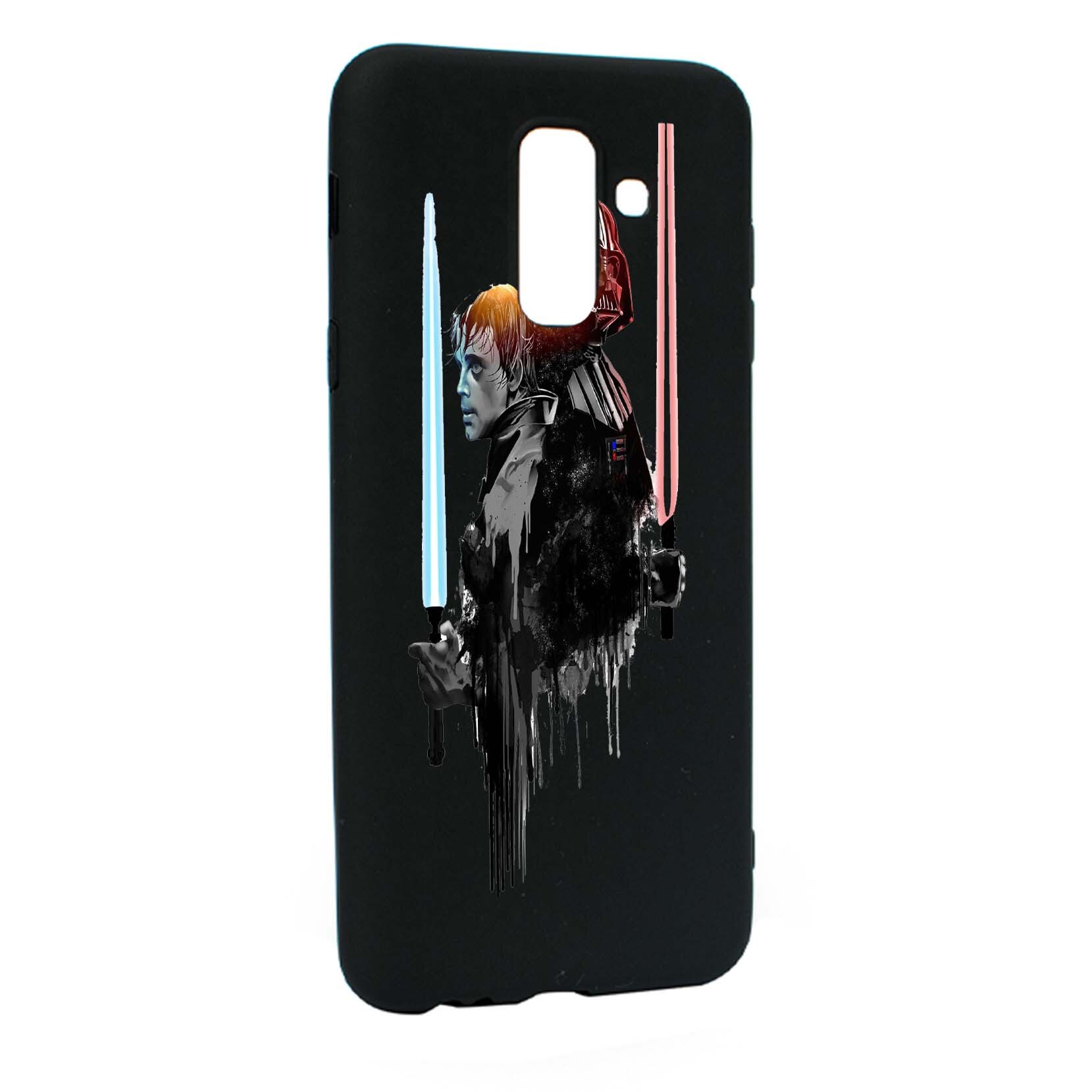 Husa de protectie Star Wars - Luke, Movie pentru Samsung Galaxy A6 PLUS / Galaxy J8 2018, rezistenta la uzura, anti-alunecare, din silicon Premium, B398