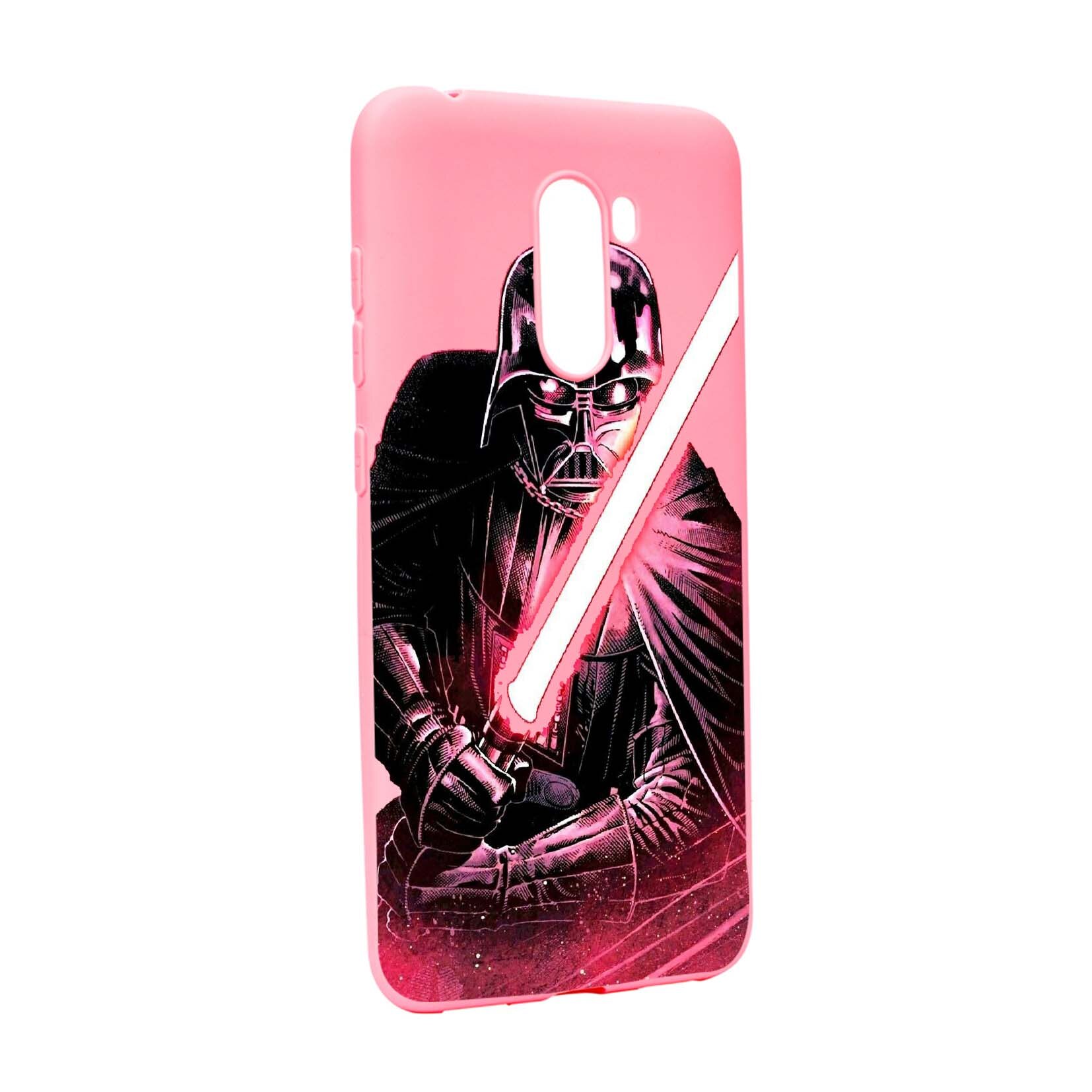 Husa de protectie Star Wars - Darth Vader, Movie pentru Xiaomi PocoPhone F1, rezistenta la uzura, anti-alunecare, din silicon Premium, P397