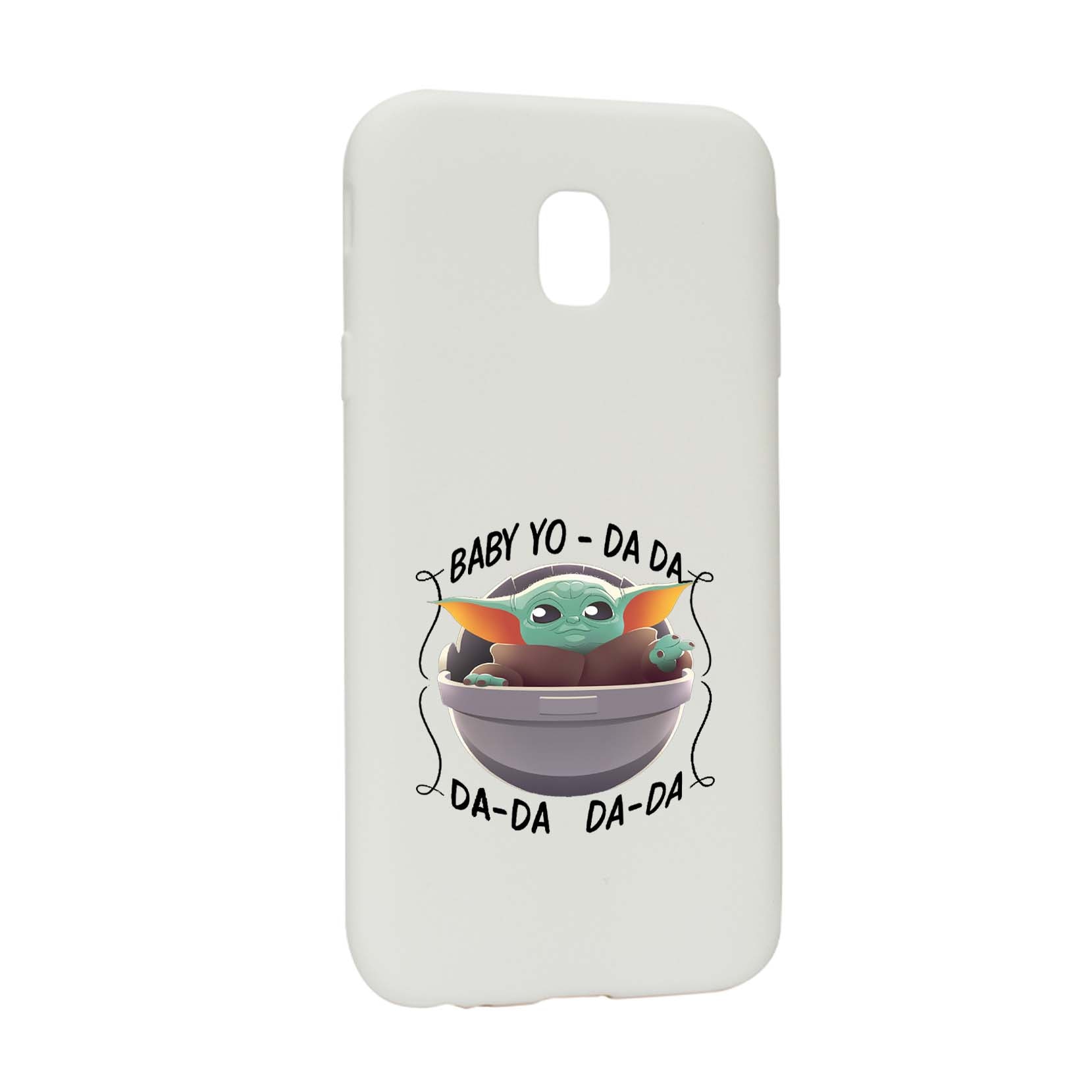 Husa de protectie Star Wars - Baby Yoda, Movie pentru Samsung Galaxy J7 2018, rezistenta la uzura, anti-alunecare, din silicon Premium, W399