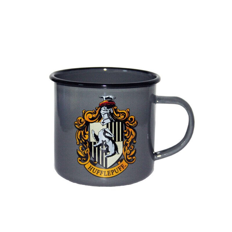 Cana Metalica Harry Potter - Hufflepuff , 300ml, Multicolor