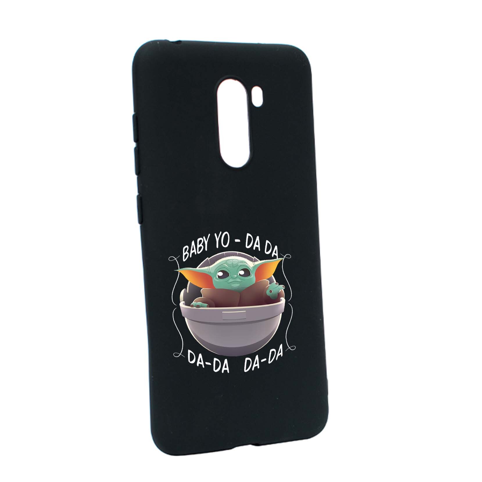 Husa de protectie Star Wars - Baby Yoda, Movie pentru Xiaomi PocoPhone F1, rezistenta la uzura, anti-alunecare, din silicon Premium, B399