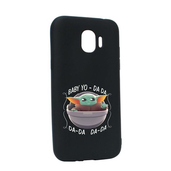 Husa de protectie Star Wars - Baby Yoda, Movie pentru Samsung Galaxy J4 2018, rezistenta la uzura, anti-alunecare, din silicon Premium, B399 Husa de protectie Star Wars - Baby Yoda, Movie pentru Samsung Galaxy J4 2018, rezistenta la uzura, anti-alunecare, din silicon Premium, B399
