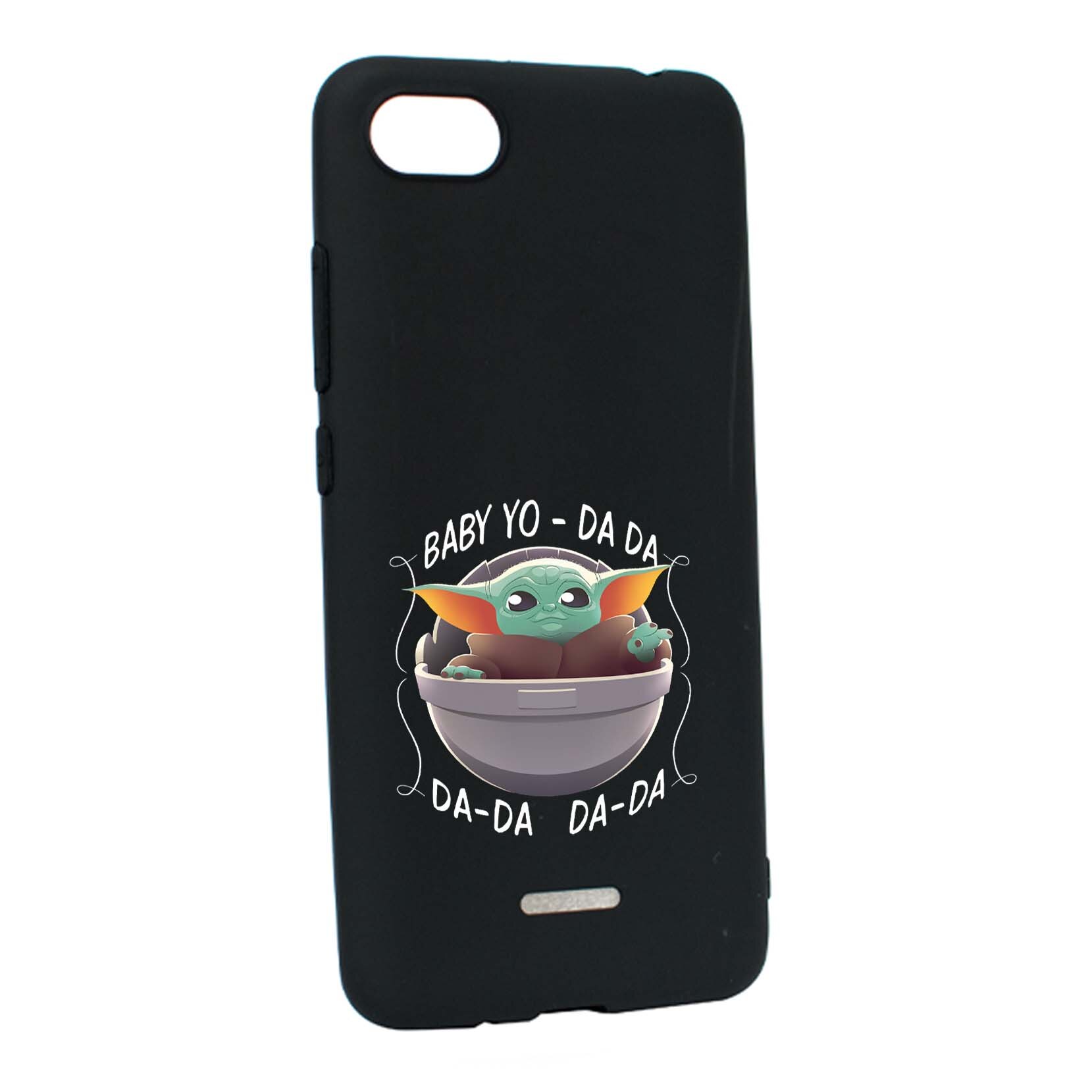 Husa de protectie Star Wars - Baby Yoda, Movie pentru Xiaomi Redmi 6A, rezistenta la uzura, anti-alunecare, din silicon Premium, B399