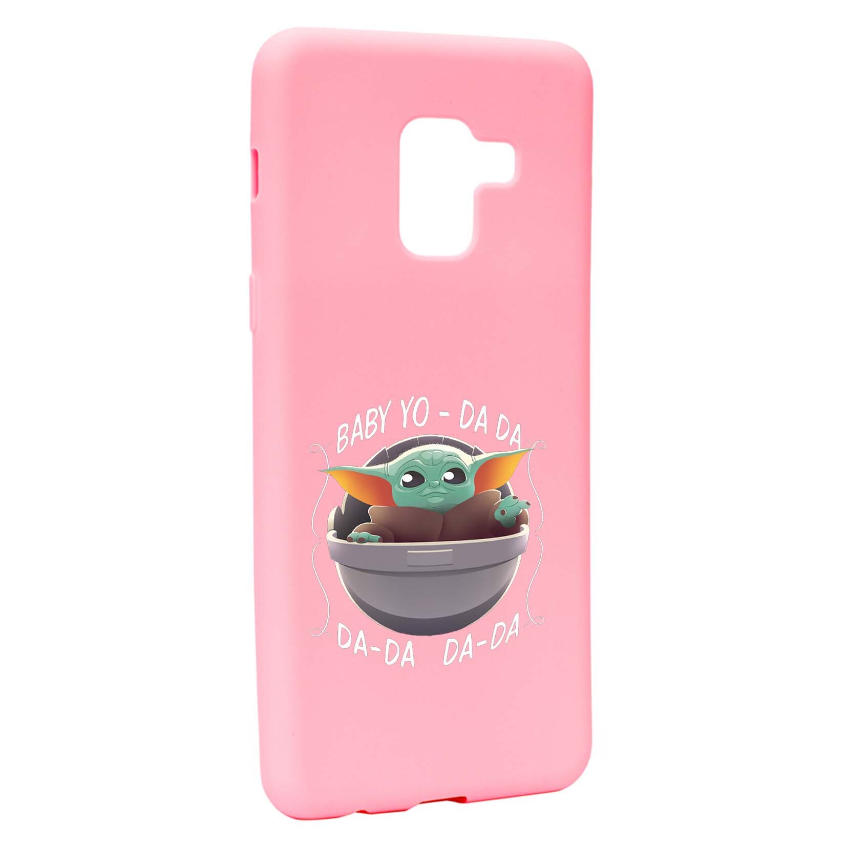 Husa de protectie Star Wars - Baby Yoda, Movie pentru Samsung Galaxy A5 2018, rezistenta la uzura, anti-alunecare, din silicon Premium, P399