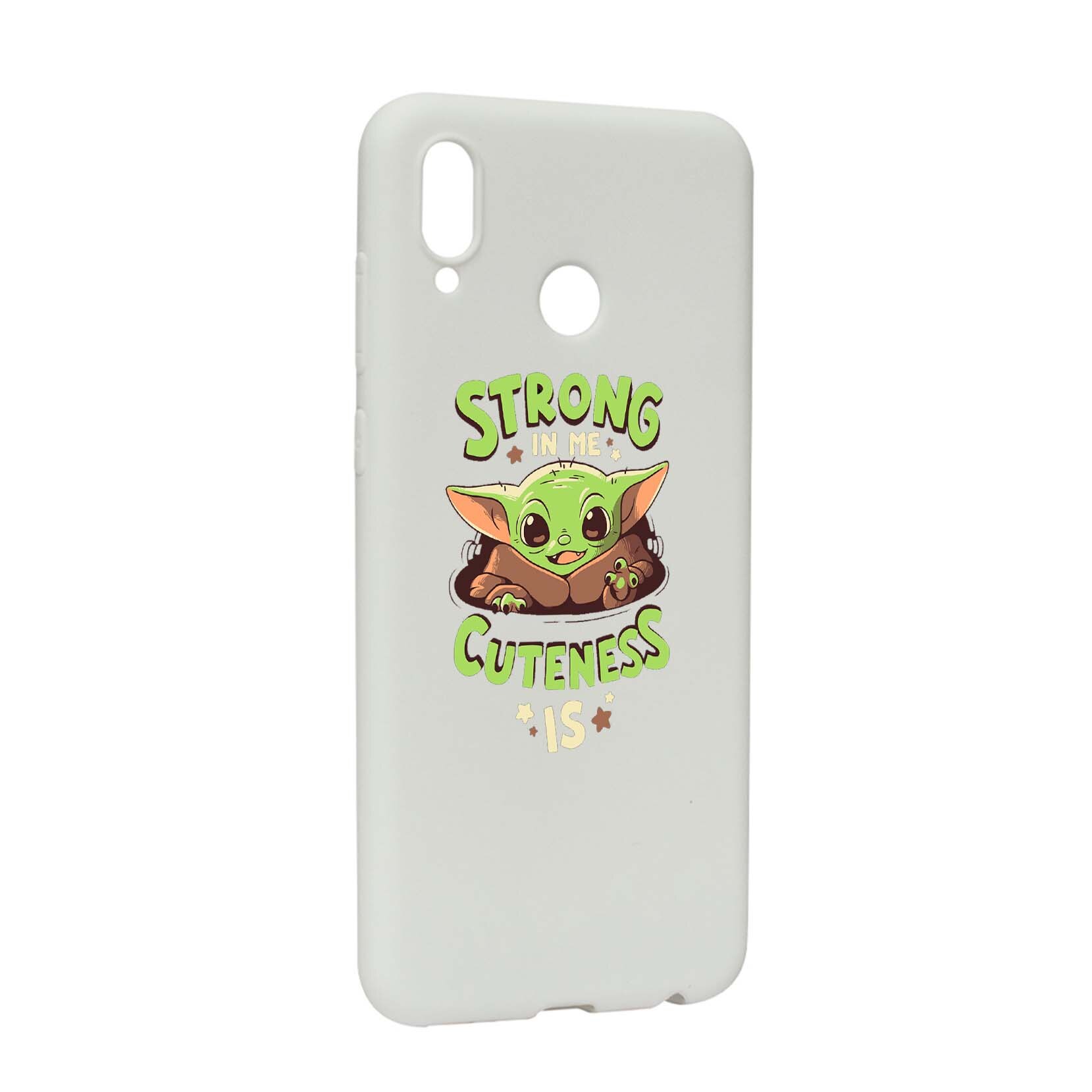 Husa de protectie Star Wars - Baby Yoda, Movie pentru Huawei Honor Play, rezistenta la uzura, anti-alunecare, din silicon Premium, W400