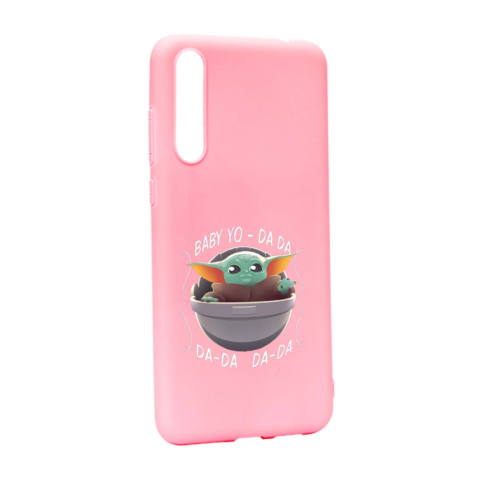 Husa de protectie Star Wars - Baby Yoda, Movie pentru Huawei P20, rezistenta la uzura, anti-alunecare, din silicon Premium, P399