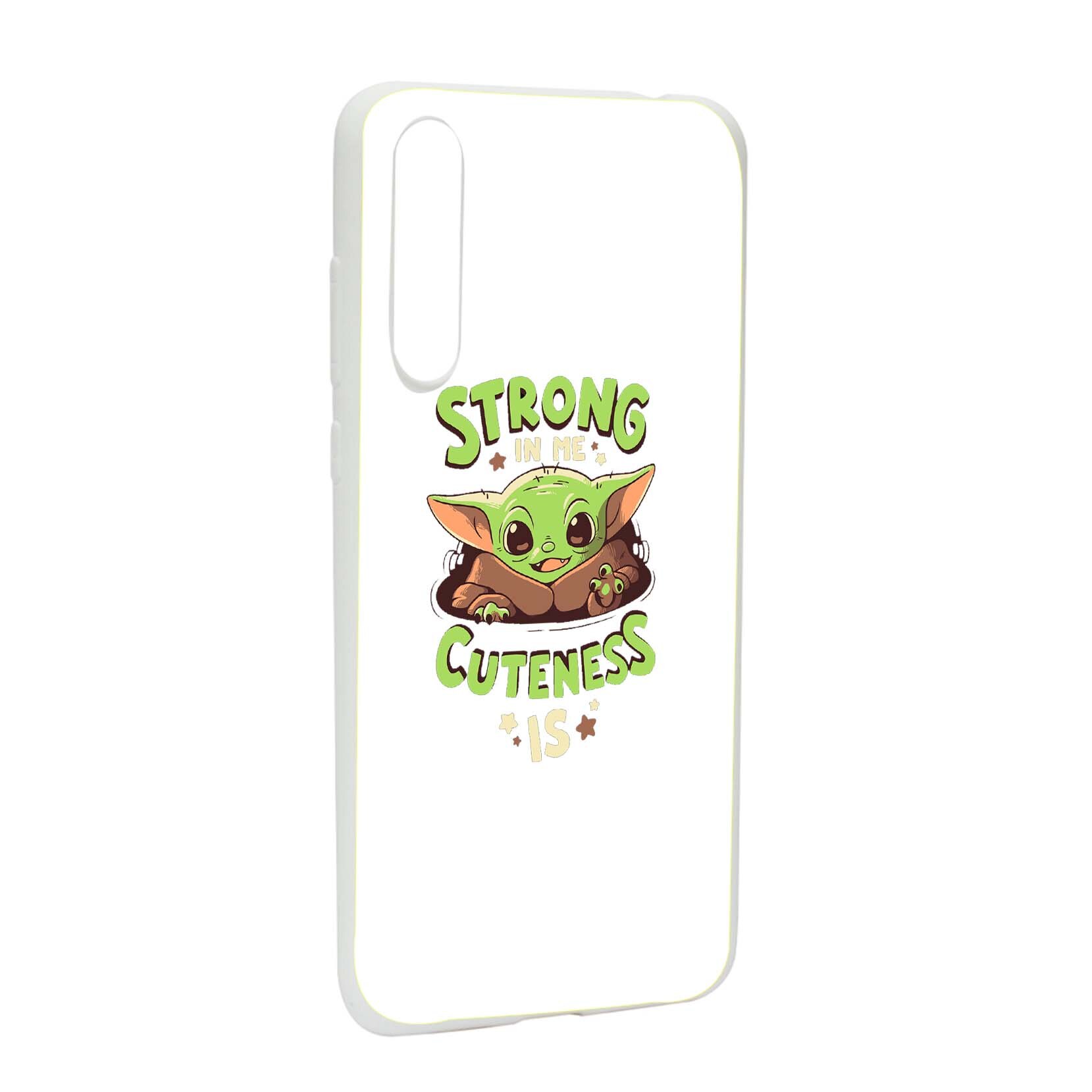 Husa de protectie Star Wars - Baby Yoda, Movie pentru Huawei P20, rezistenta la uzura, anti-alunecare, din silicon Premium, W400