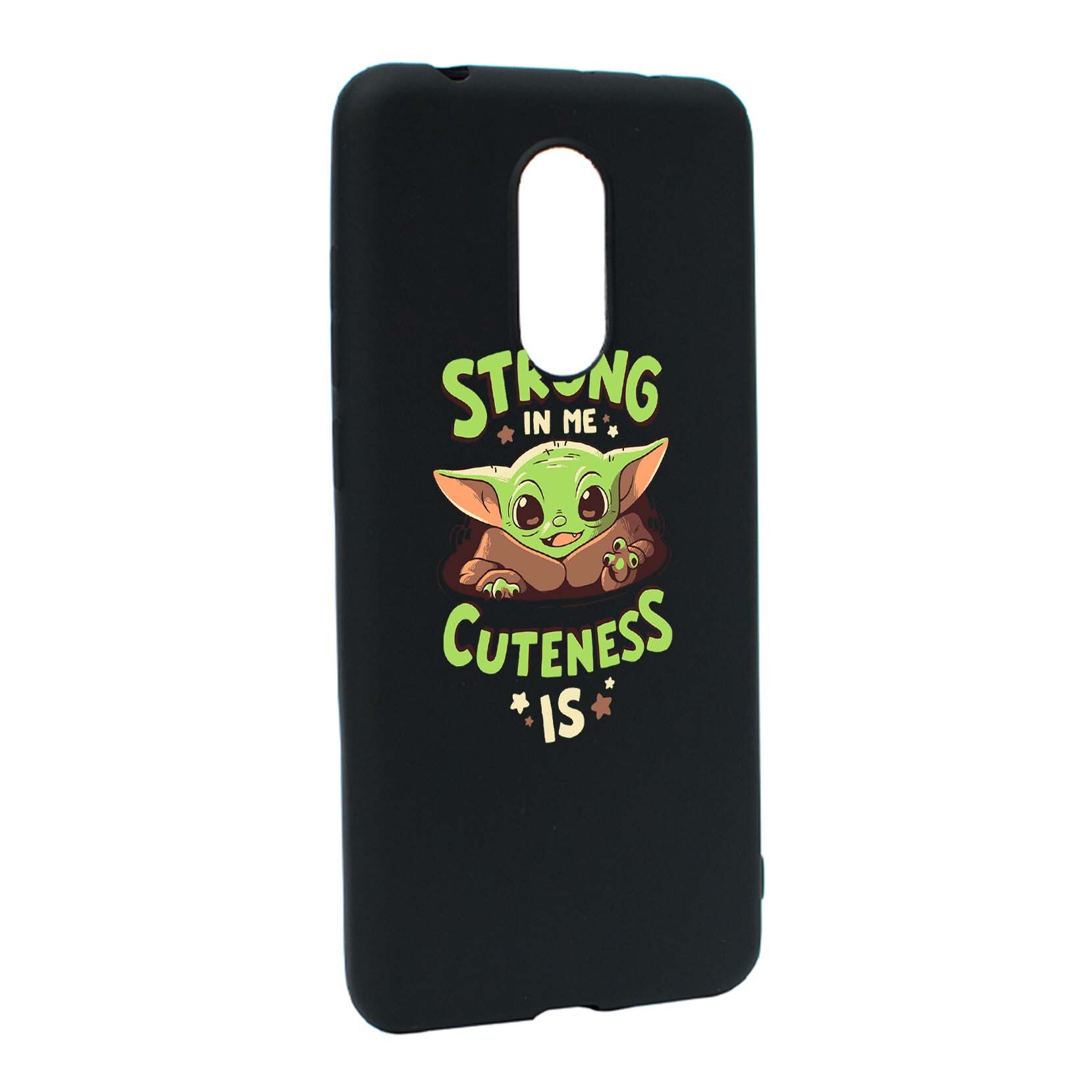 Husa de protectie Star Wars - Baby Yoda, Movie pentru Xiaomi Redmi 5, rezistenta la uzura, anti-alunecare, din silicon Premium, B400
