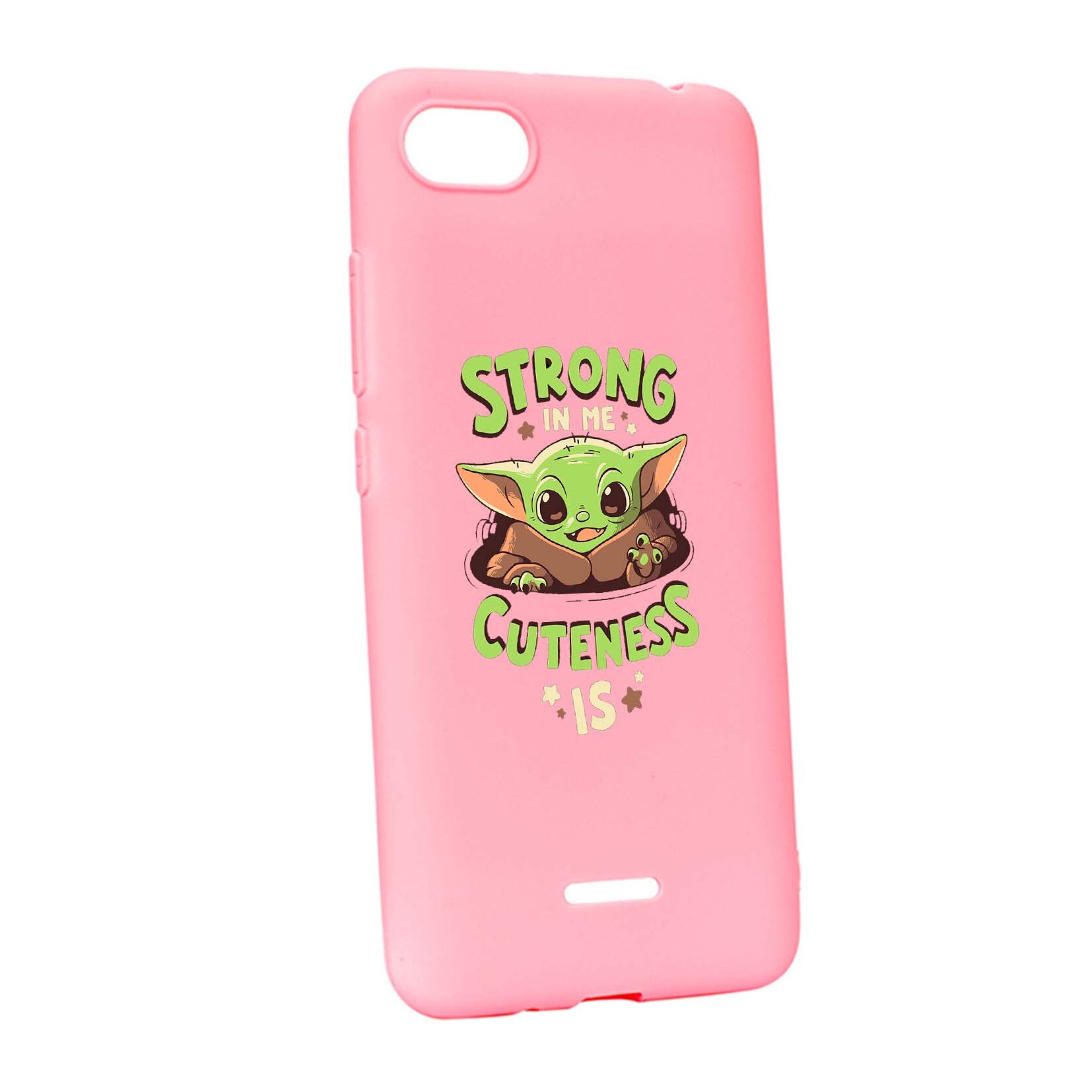 Husa de protectie Star Wars - Baby Yoda, Movie pentru Xiaomi Redmi 6A, rezistenta la uzura, anti-alunecare, din silicon Premium, P400