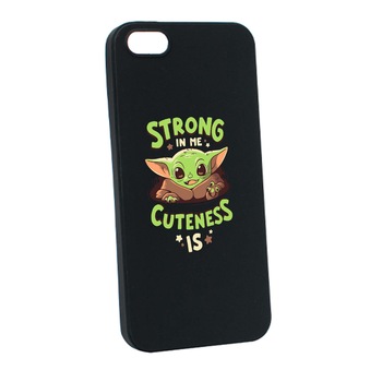 Husa de protectie Star Wars - Baby Yoda, Movie pentru Apple iPhone SE / 5S / 5, rezistenta la uzura, anti-alunecare, din silicon Premium, B400 Husa de protectie Star Wars - Baby Yoda, Movie pentru Apple iPhone SE / 5S / 5, rezistenta la uzura, anti-alunecare, din silicon Premium, B400