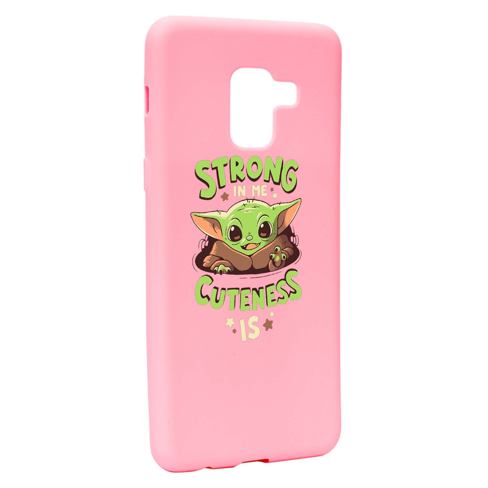 Husa de protectie Star Wars - Baby Yoda, Movie pentru Samsung Galaxy A5 2018, rezistenta la uzura, anti-alunecare, din silicon Premium, P400