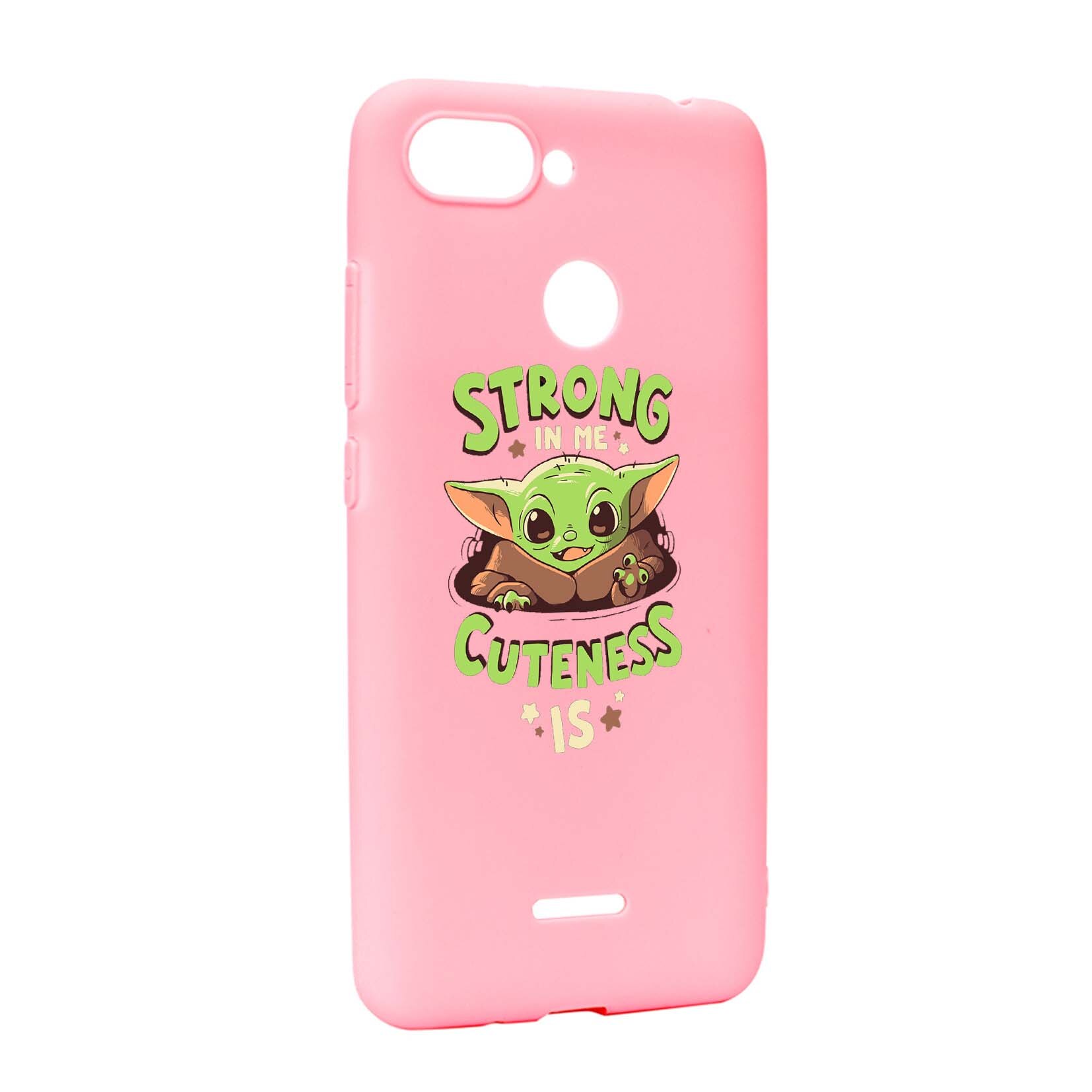 Husa de protectie Star Wars - Baby Yoda, Movie pentru Xiaomi Redmi 6, rezistenta la uzura, anti-alunecare, din silicon Premium, P400