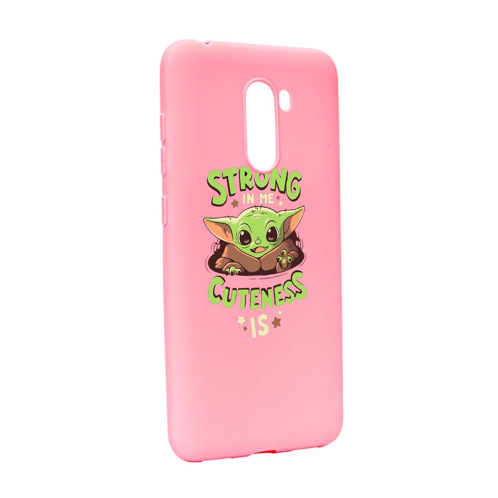 Husa de protectie Star Wars - Baby Yoda, Movie pentru Xiaomi PocoPhone F1, rezistenta la uzura, anti-alunecare, din silicon Premium, P400