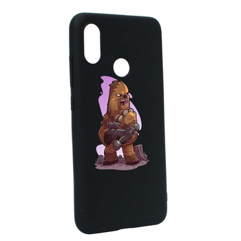 Husa de protectie Star Wars - Chewbacca, Movie pentru Xiaomi Mi A2 Lite / Redmi 6 Pro, rezistenta la uzura, anti-alunecare, din silicon Premium, B401 Husa de protectie Star Wars - Chewbacca, Movie pentru Xiaomi Mi A2 Lite / Redmi 6 Pro, rezistenta la uzura, anti-alunecare, din silicon Premium, B401