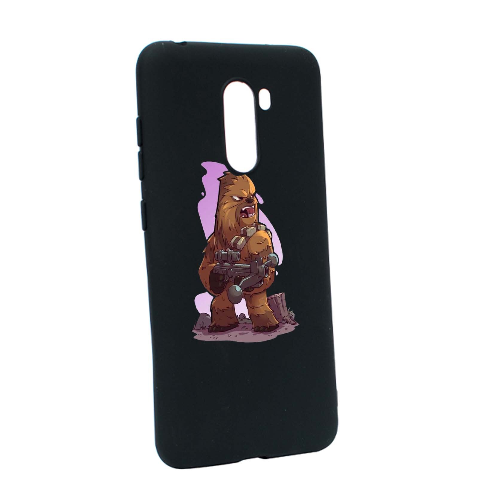 Husa de protectie Star Wars - Chewbacca, Movie pentru Xiaomi PocoPhone F1, rezistenta la uzura, anti-alunecare, din silicon Premium, B401