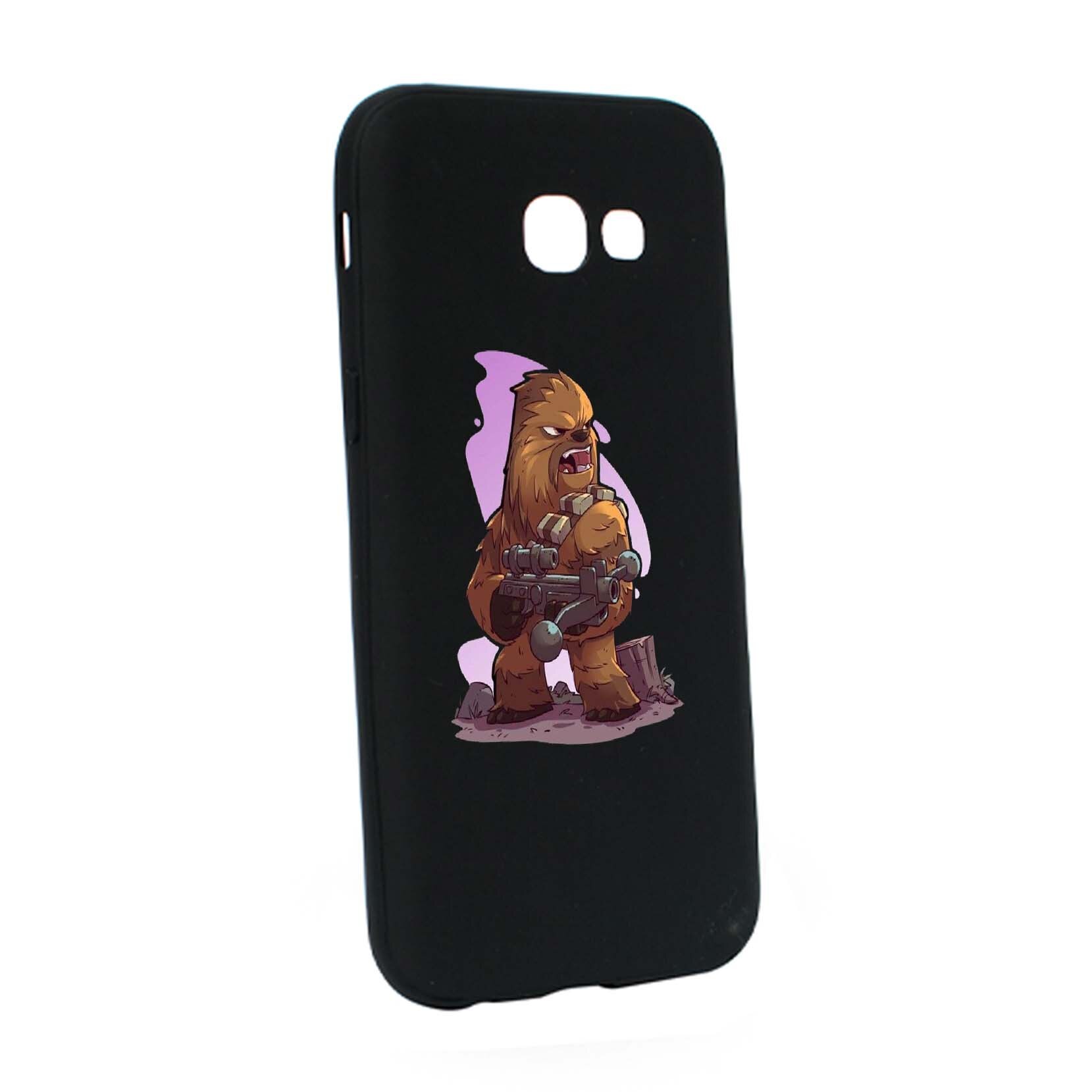Husa de protectie Star Wars - Chewbacca, Movie pentru Samsung Galaxy A3 2017, rezistenta la uzura, anti-alunecare, din silicon Premium, B401