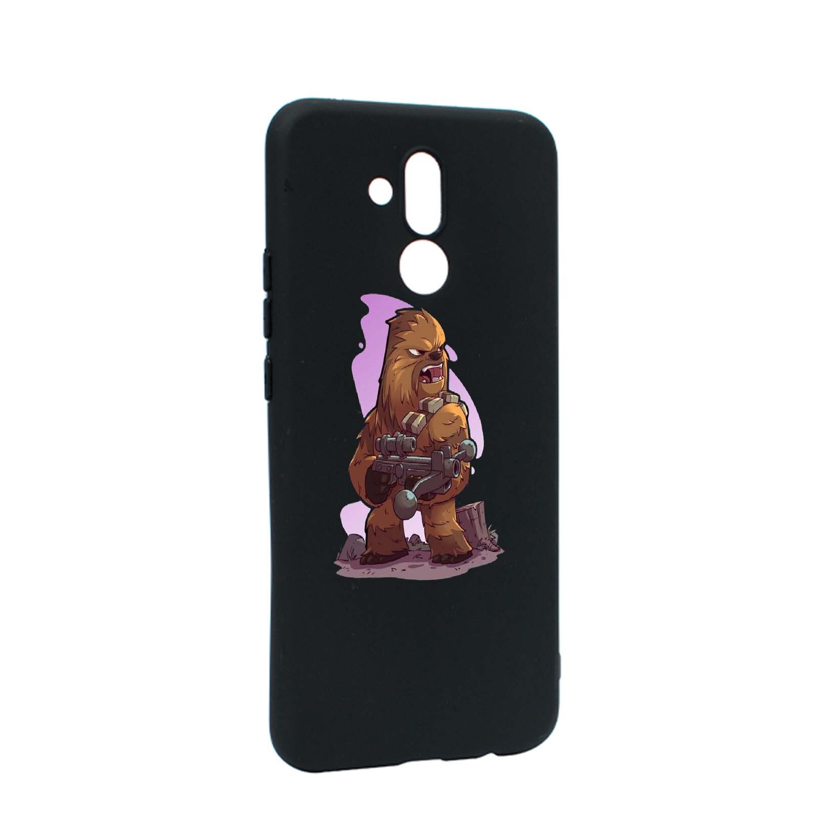 Husa de protectie Star Wars - Chewbacca, Movie pentru Huawei Mate 20 Lite, rezistenta la uzura, anti-alunecare, din silicon Premium, B401
