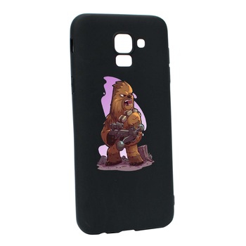 Husa de protectie Star Wars - Chewbacca, Movie pentru Samsung Galaxy J6 2018, rezistenta la uzura, anti-alunecare, din silicon Premium, B401 Husa de protectie Star Wars - Chewbacca, Movie pentru Samsung Galaxy J6 2018, rezistenta la uzura, anti-alunecare, din silicon Premium, B401