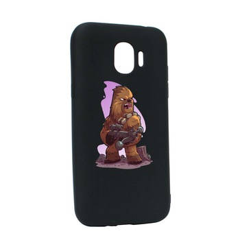Husa de protectie Star Wars - Chewbacca, Movie pentru Samsung Galaxy J4 2018, rezistenta la uzura, anti-alunecare, din silicon Premium, B401 Husa de protectie Star Wars - Chewbacca, Movie pentru Samsung Galaxy J4 2018, rezistenta la uzura, anti-alunecare, din silicon Premium, B401