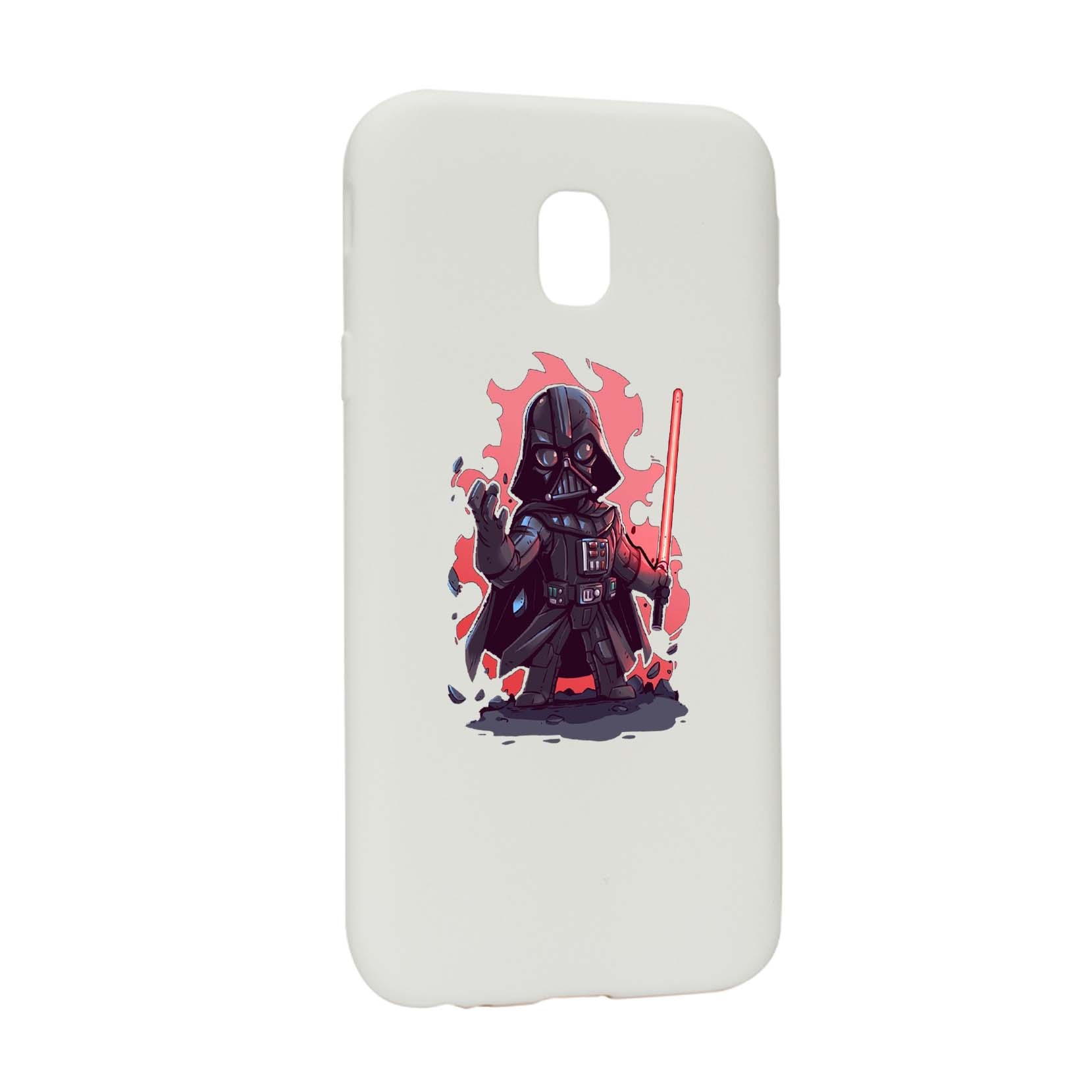 Husa de protectie Star Wars - Darth Vader, Movie pentru Samsung Galaxy J7 2018, rezistenta la uzura, anti-alunecare, din silicon Premium, W402