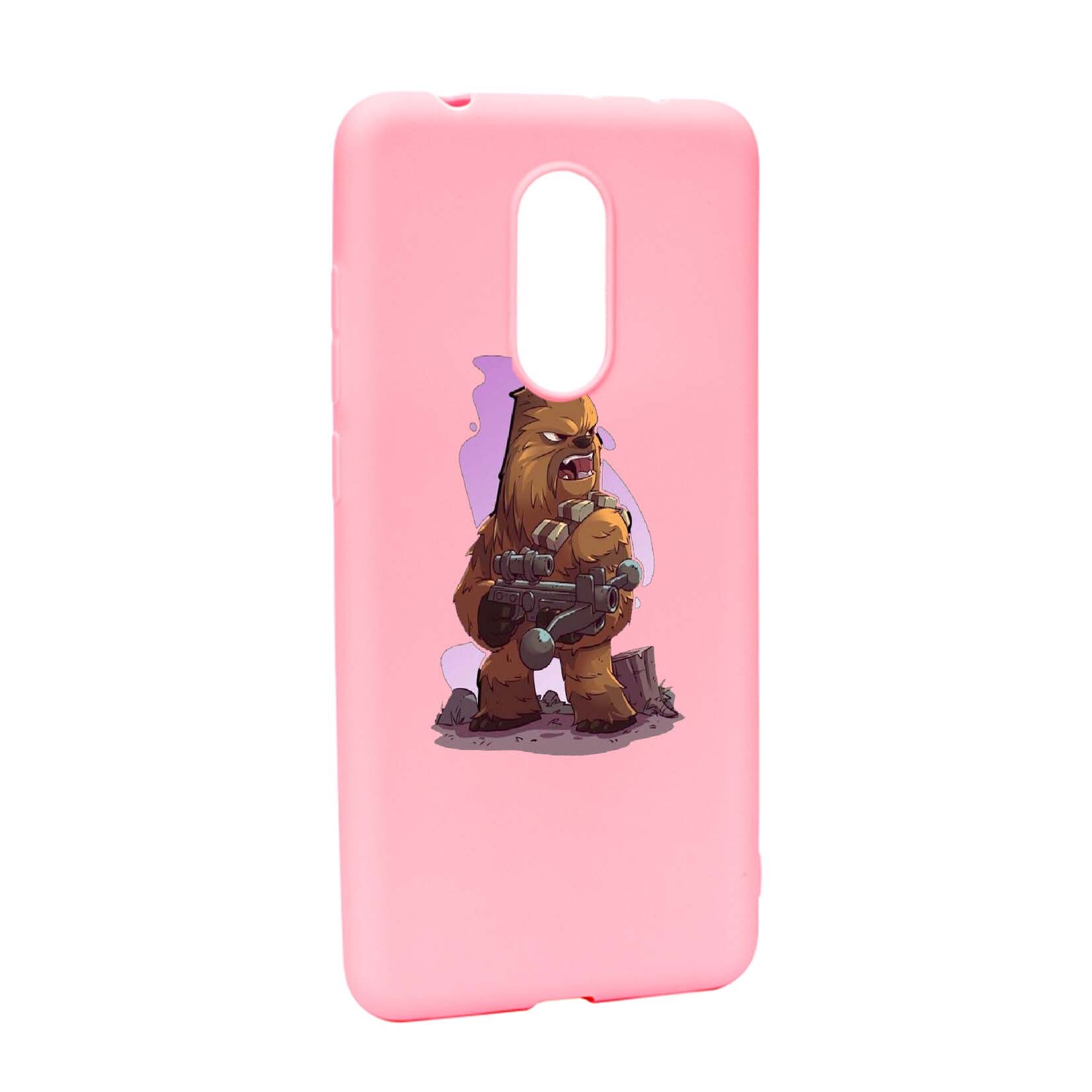 Husa de protectie Star Wars - Chewbacca, Movie pentru Xiaomi Redmi 5, rezistenta la uzura, anti-alunecare, din silicon Premium, P401