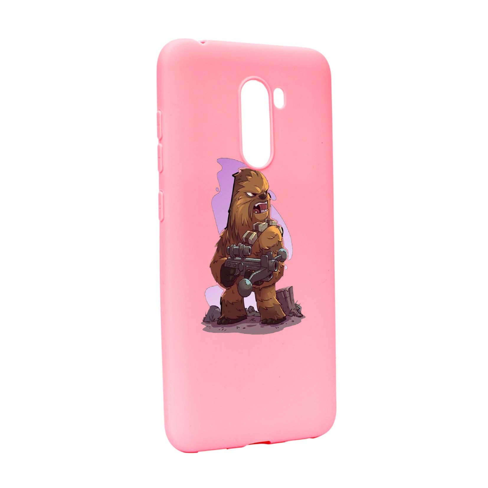 Husa de protectie Star Wars - Chewbacca, Movie pentru Xiaomi PocoPhone F1, rezistenta la uzura, anti-alunecare, din silicon Premium, P401