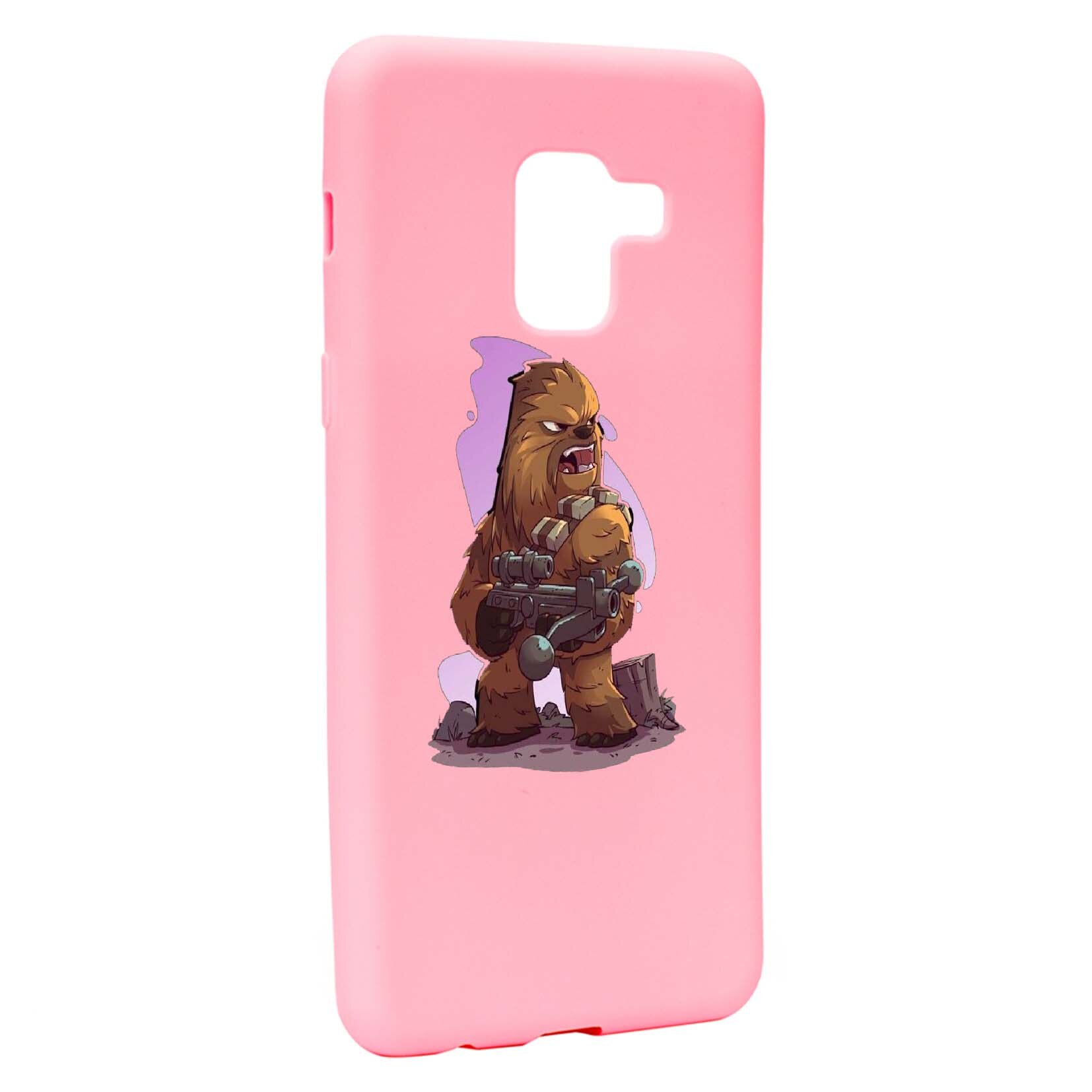 Husa de protectie Star Wars - Chewbacca, Movie pentru Samsung Galaxy A5 2018, rezistenta la uzura, anti-alunecare, din silicon Premium, P401