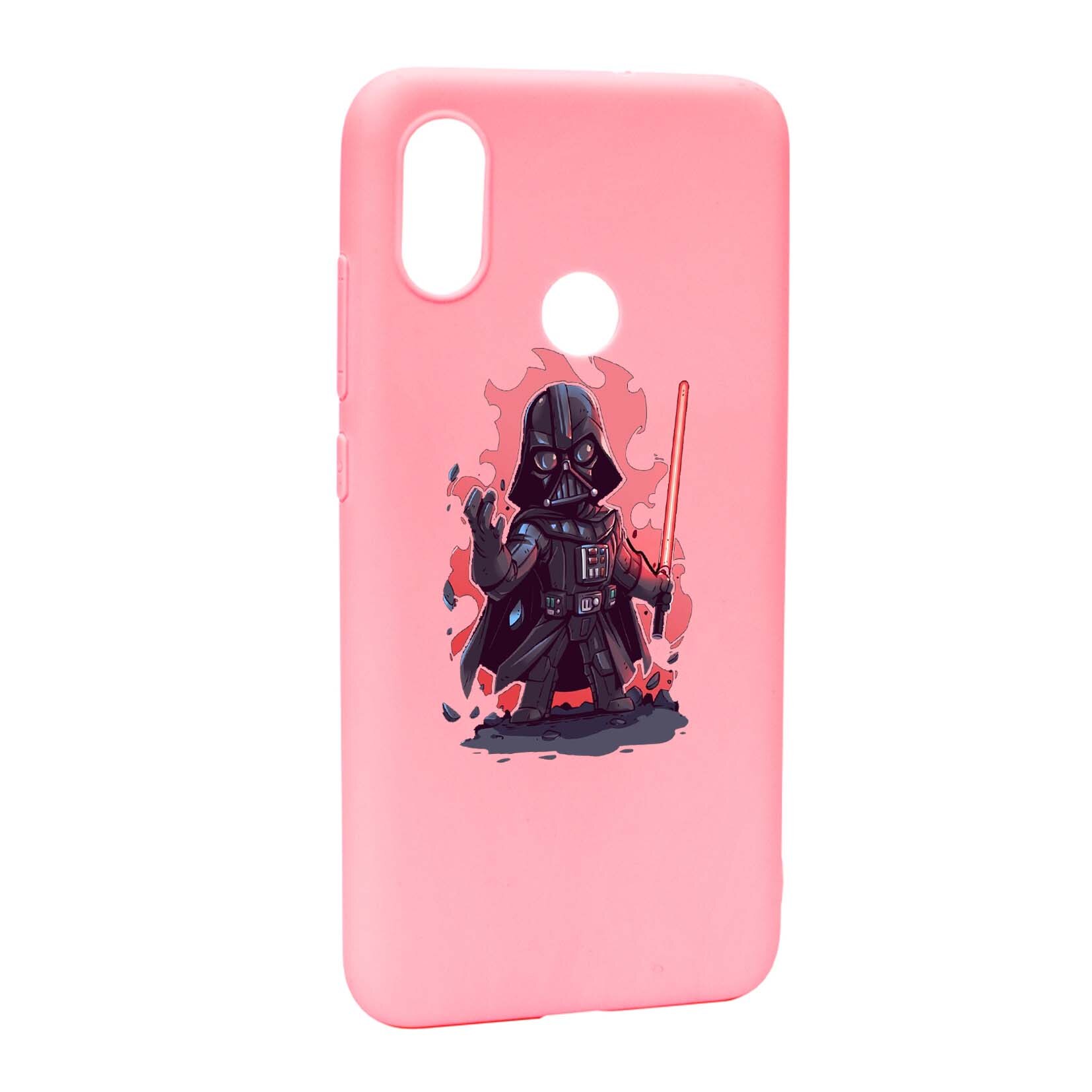 Husa de protectie Star Wars - Darth Vader, Movie pentru Xiaomi Mi 8, rezistenta la uzura, anti-alunecare, din silicon Premium, P402
