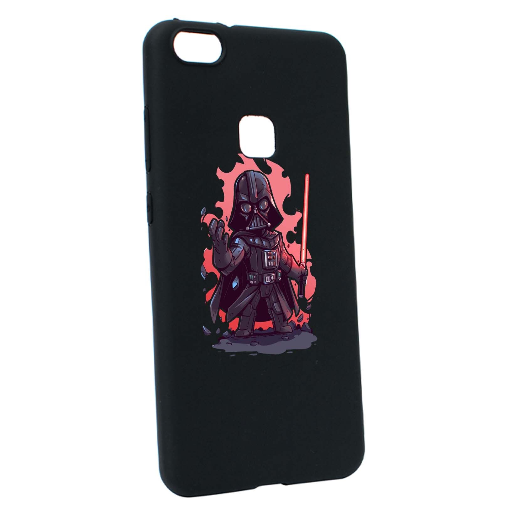 Husa de protectie Star Wars - Darth Vader, Movie pentru Huawei P10 Lite, rezistenta la uzura, anti-alunecare, din silicon Premium, B402