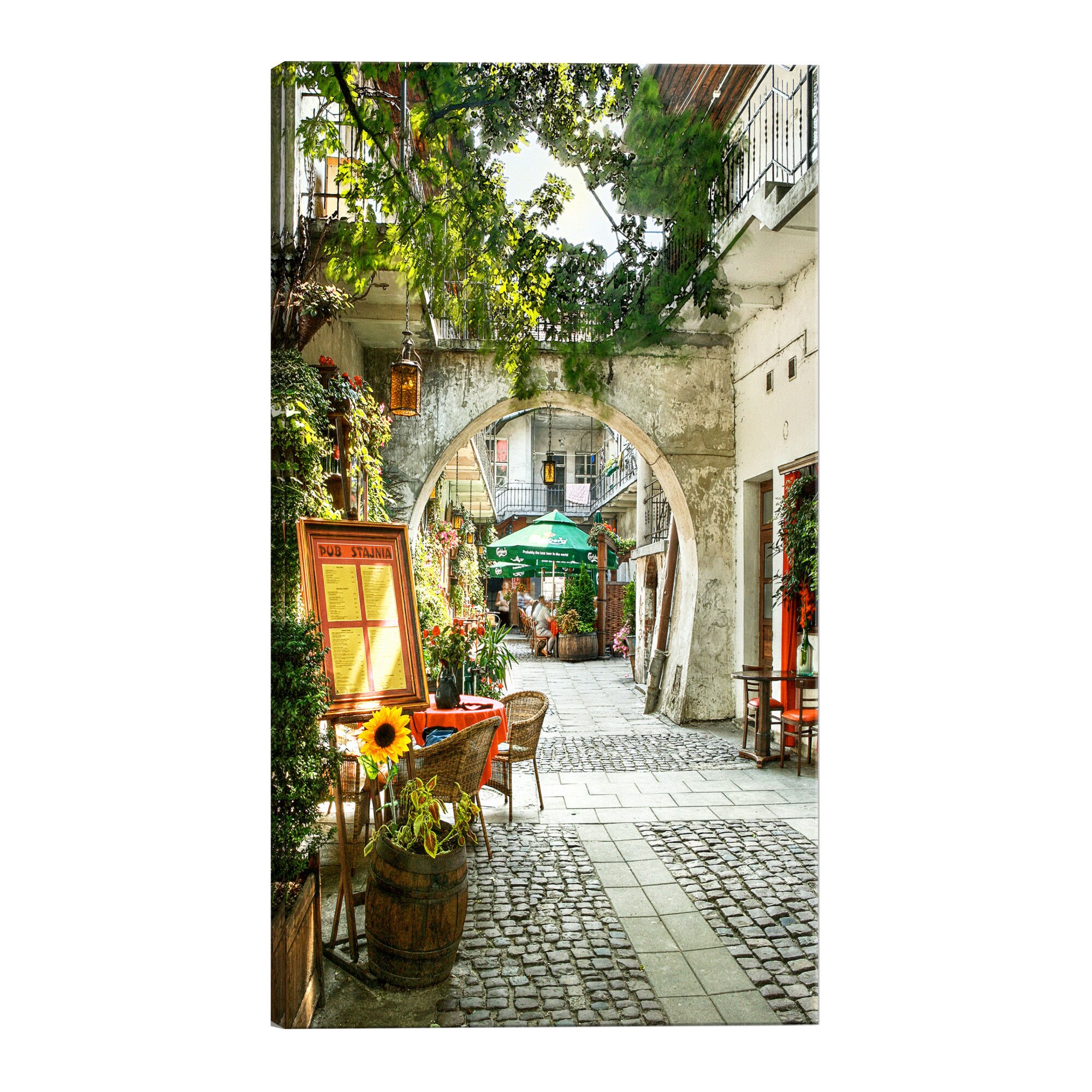 Tablou canvas - Cracovia Sunny Pub - 40 x 60 cm