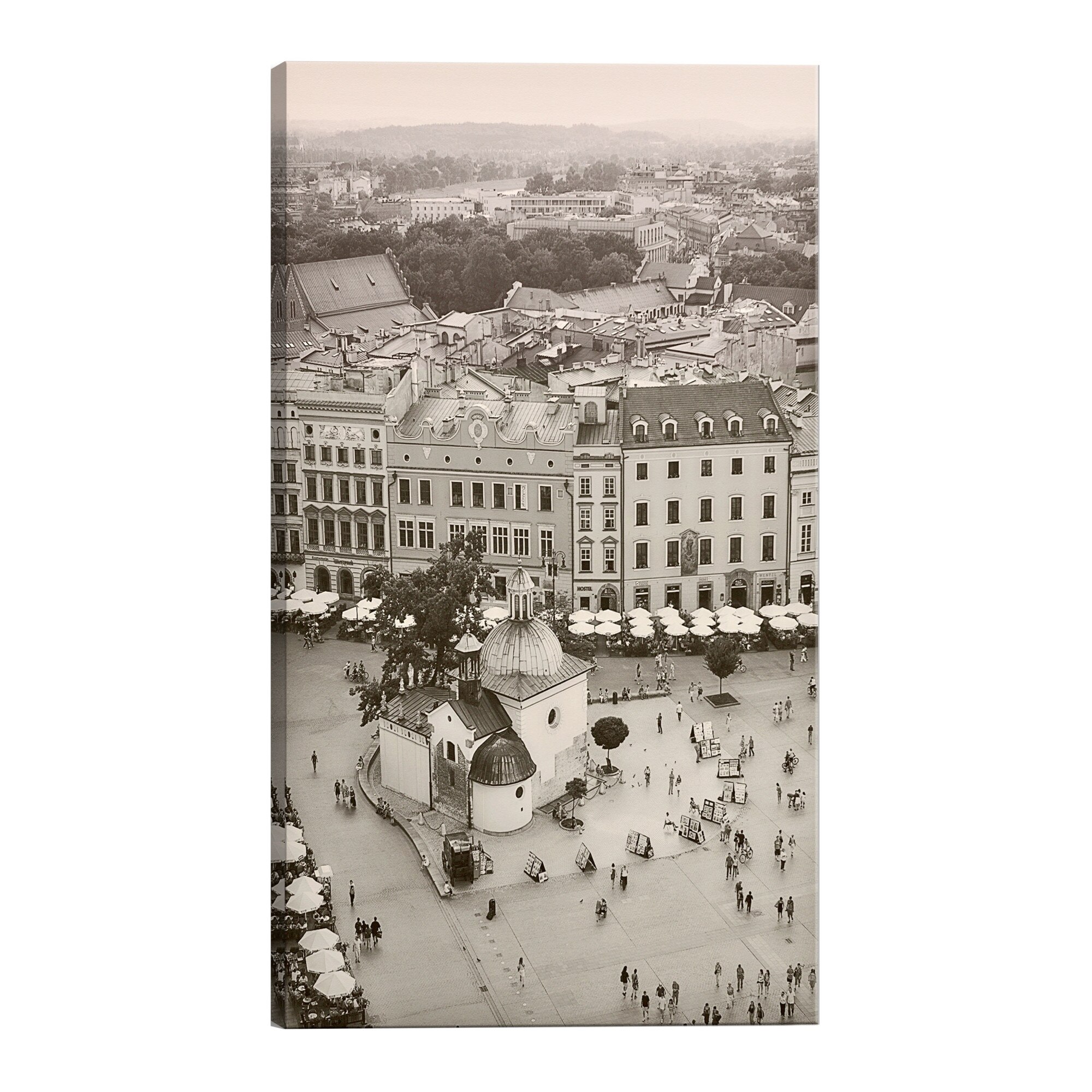 Tablou canvas - Cracovia Biserica Sf Wojciech - 40 x 60 cm