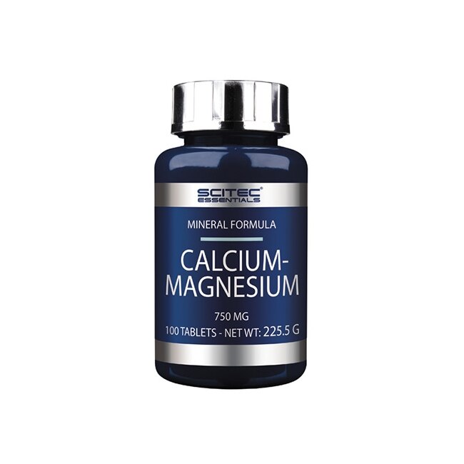 Supliment alimentar Calcium Magnesium, Scitec, 100 de tablete