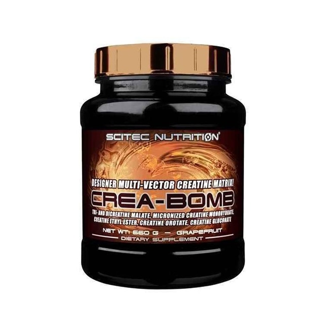 Pudra energizanta Crea-Bomb Scitec, 0,660 kg, Grapefruit