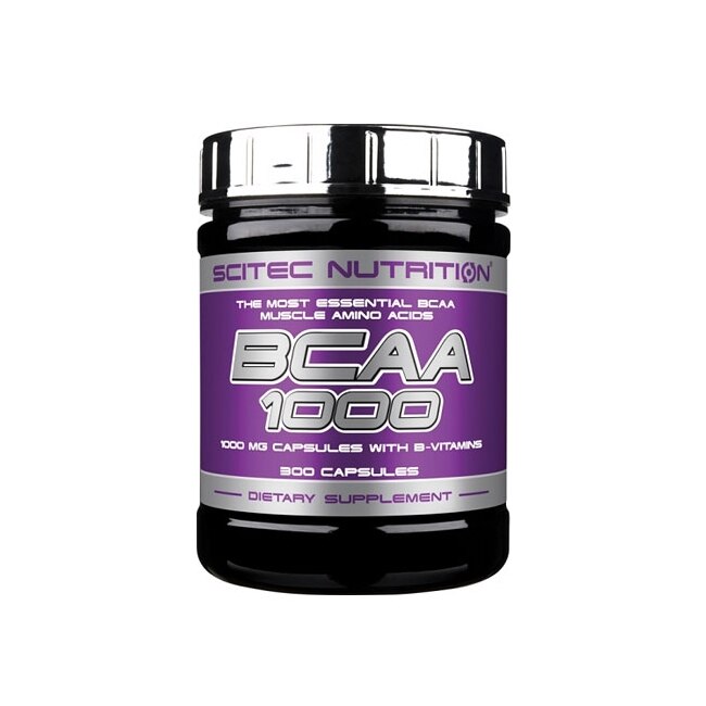 Supliment nutritiv, Scitec, BCAA 1000, 300 capsule
