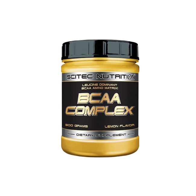 Pudra energizanta Scitec, BCAA Complex, Lamaie 0,3 kg