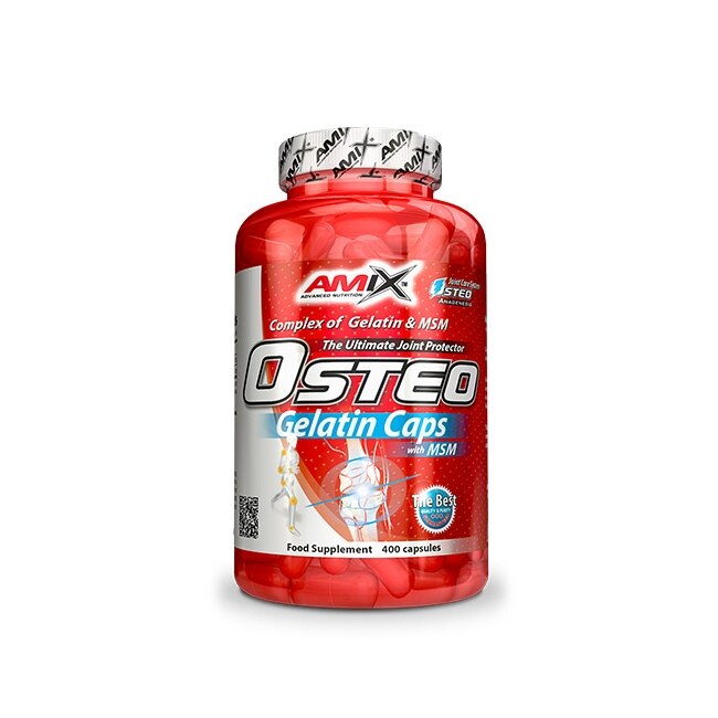 Supliment alimentar Amix articulatii Osteo Gelatin cu Msm 400 capsule