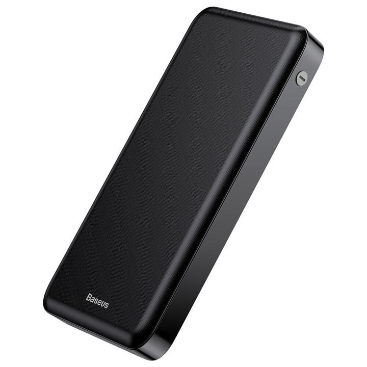 Baseus M36 Power Bank 5W Wireless Charger 10000mAh - външна батерия с 2 USB изхода и с технология за безжично зареждане (черен)