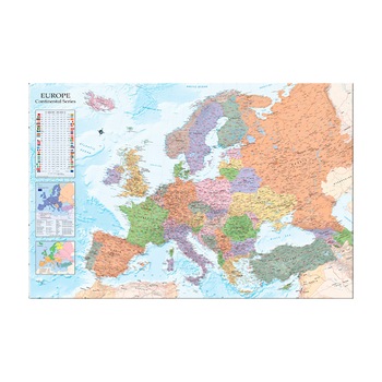 Tablou din pluta - Harti mondiale Europa - 120 x 80 cm Tablou din pluta - Harti mondiale Europa - 120 x 80 cm