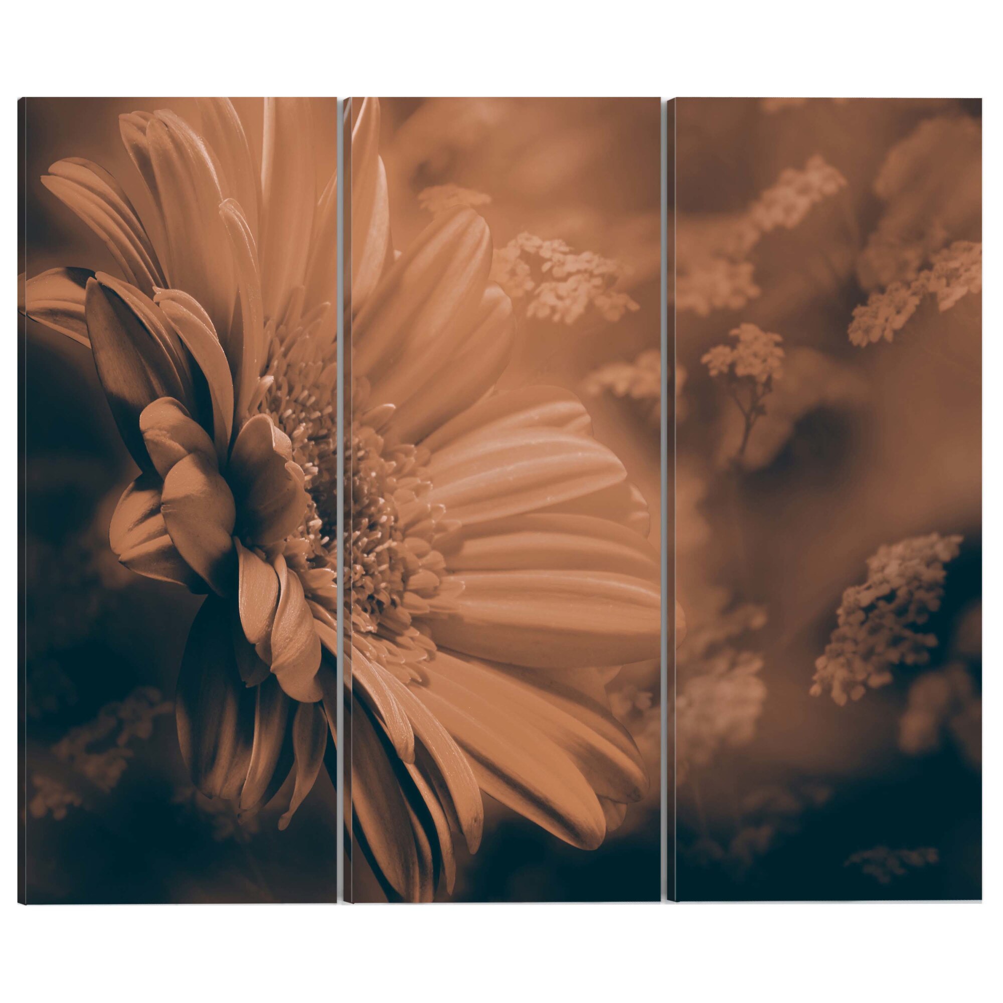 Tablou canvas 3 piese - Frumusete intangibile - 60 x 40 cm