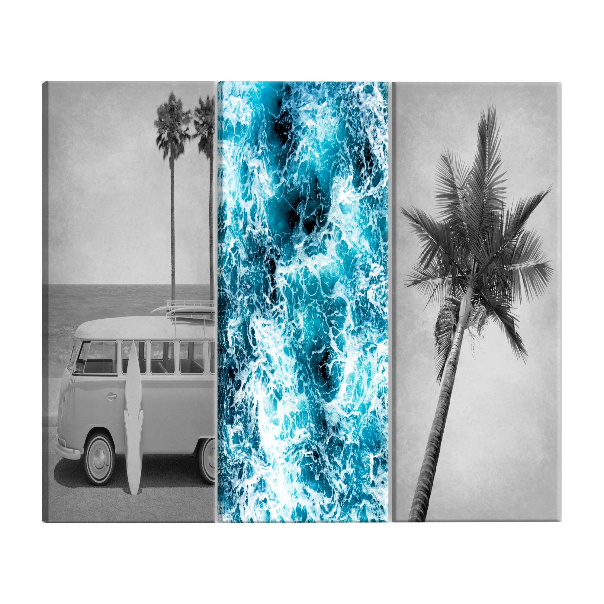 Tablou canvas 3 piese - Amintiri de sarbatori - 120 x 60 cm