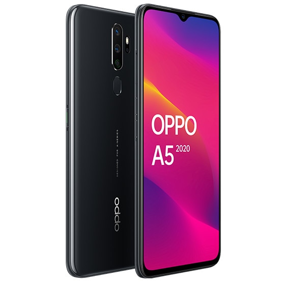 Комплект Смартфон Oppo A5 (2020) Dual Sim, Black + WOWFIXIT течен ...